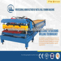 quality efficient step color glazed tile roll forming machine price for roof